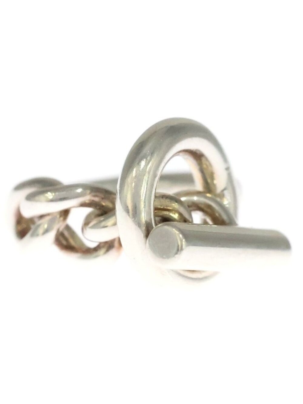 Hermes Croisette Ring Silver